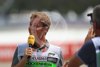 World © Octane Photographic Ltd. Formula 1 – German GP - Qualifying. Nico Rosberg. Hockenheimring, Hockenheim, Germany. Saturday 27th July 2019.