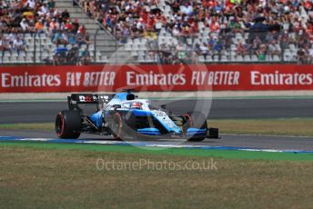 World © Octane Photographic Ltd. Formula 1 – German GP - Qualifying. ROKiT Williams Racing FW 42 – George Russell. Hockenheimring, Hockenheim, Germany. Saturday 27th July 2019.
