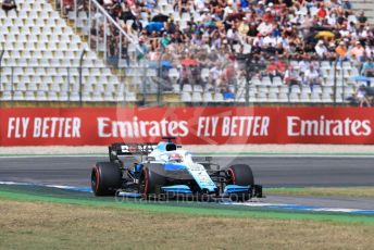 World © Octane Photographic Ltd. Formula 1 – German GP - Qualifying. ROKiT Williams Racing FW 42 – George Russell. Hockenheimring, Hockenheim, Germany. Saturday 27th July 2019.