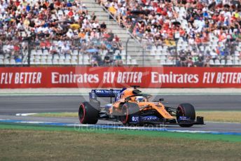 World © Octane Photographic Ltd. Formula 1 – German GP - Qualifying. McLaren MCL34 – Carlos Sainz. Hockenheimring, Hockenheim, Germany. Saturday 27th July 2019.