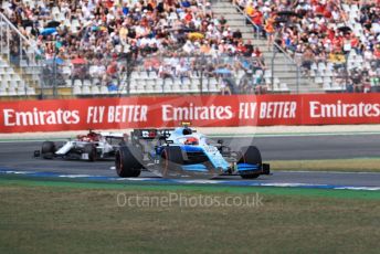 World © Octane Photographic Ltd. Formula 1 – German GP - Qualifying. ROKiT Williams Racing FW42 – Robert Kubica and Antonio Giovinazzi. Hockenheimring, Hockenheim, Germany. Saturday 27th July 2019.