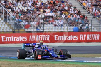 World © Octane Photographic Ltd. Formula 1 – German GP - Qualifying. Scuderia Toro Rosso STR14 – Alexander Albon. Hockenheimring, Hockenheim, Germany. Saturday 27th July 2019.