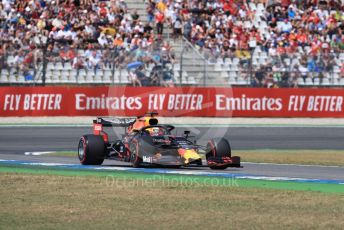World © Octane Photographic Ltd. Formula 1 – German GP - Qualifying. Aston Martin Red Bull Racing RB15 – Max Verstappen. Hockenheimring, Hockenheim, Germany. Saturday 27th July 2019.