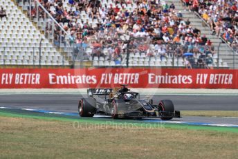 World © Octane Photographic Ltd. Formula 1 – German GP - Qualifying. Rich Energy Haas F1 Team VF19 – Romain Grosjean. Hockenheimring, Hockenheim, Germany. Saturday 27th July 2019.