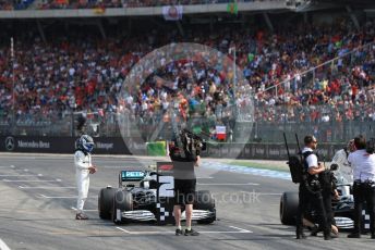 World © Octane Photographic Ltd. Formula 1 – German GP - Qualifying. Mercedes AMG Petronas Motorsport AMG F1 W10 EQ Power+ - Valtteri Bottas. Hockenheimring, Hockenheim, Germany. Saturday 27th July 2019.