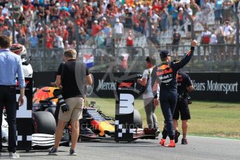 World © Octane Photographic Ltd. Formula 1 – German GP - Qualifying. Aston Martin Red Bull Racing RB15 – Max Verstappen. Hockenheimring, Hockenheim, Germany. Saturday 27th July 2019.