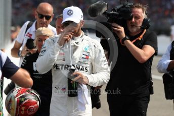 World © Octane Photographic Ltd. Formula 1 – German GP - Qualifying. Mercedes AMG Petronas Motorsport AMG F1 W10 EQ Power+ - Lewis Hamilton. Hockenheimring, Hockenheim, Germany. Saturday 27th July 2019.