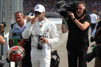 World © Octane Photographic Ltd. Formula 1 – German GP - Qualifying. Mercedes AMG Petronas Motorsport AMG F1 W10 EQ Power+ - Lewis Hamilton. Hockenheimring, Hockenheim, Germany. Saturday 27th July 2019.