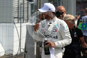 World © Octane Photographic Ltd. Formula 1 – German GP - Qualifying. Mercedes AMG Petronas Motorsport AMG F1 W10 EQ Power+ - Lewis Hamilton. Hockenheimring, Hockenheim, Germany. Saturday 27th July 2019.