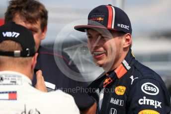 World © Octane Photographic Ltd. Formula 1 – German GP - Qualifying. Mercedes AMG Petronas Motorsport AMG F1 W10 EQ Power+ - Valtteri Bottas with Aston Martin Red Bull Racing RB15 – Max Verstappen. Hockenheimring, Hockenheim, Germany. Saturday 27th July 2019.