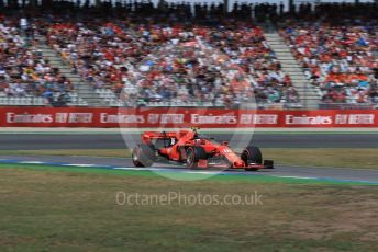 World © Octane Photographic Ltd. Formula 1 – German GP - Qualifying. Scuderia Ferrari SF90 – Charles Leclerc. Hockenheimring, Hockenheim, Germany. Saturday 27th July 2019.