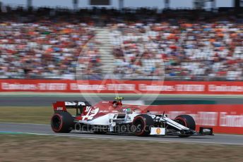 World © Octane Photographic Ltd. Formula 1 – German GP - Qualifying. Alfa Romeo Racing C38 – Antonio Giovinazzi. Hockenheimring, Hockenheim, Germany. Saturday 27th July 2019.