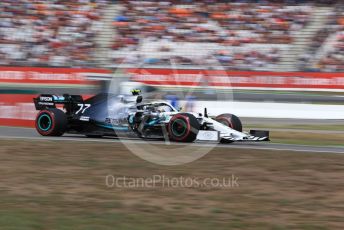 World © Octane Photographic Ltd. Formula 1 – German GP - Qualifying. Mercedes AMG Petronas Motorsport AMG F1 W10 EQ Power+ - Valtteri Bottas. Hockenheimring, Hockenheim, Germany. Saturday 27th July 2019.