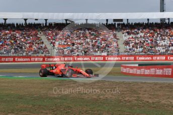 World © Octane Photographic Ltd. Formula 1 – German GP - Qualifying. Scuderia Ferrari SF90 – Charles Leclerc. Hockenheimring, Hockenheim, Germany. Saturday 27th July 2019.