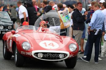 World © Octane Photographic Ltd. Formula 1 – German GP - Drivers Parade. Scuderia Ferrari SF90 – Sebastian Vettel. Hockenheimring, Hockenheim, Germany. Sunday 28th July 2019.