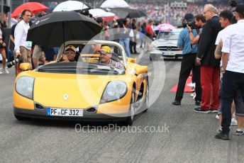 World © Octane Photographic Ltd. Formula 1 – German GP - Drivers Parade. Renault Sport F1 Team RS19 – Daniel Ricciardo. Hockenheimring, Hockenheim, Germany. Sunday 28th July 2019.