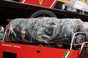 World © Octane Photographic Ltd. Formula 1 – German GP - Grid. Scuderia Ferrari SF90 – Sebastian Vettel. Hockenheimring, Hockenheim, Germany. Sunday 28th July 2019.