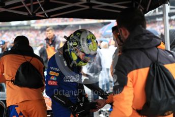 World © Octane Photographic Ltd. Formula 1 – German GP - Grid. McLaren MCL34 – Lando Norris. Hockenheimring, Hockenheim, Germany. Sunday 28th July 2019.