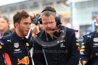 World © Octane Photographic Ltd. Formula 1 – German GP - Grid. Aston Martin Red Bull Racing RB15 – Pierre Gasly. Hockenheimring, Hockenheim, Germany. Sunday 28th July 2019.