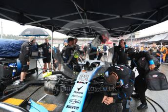 World © Octane Photographic Ltd. Formula 1 – German GP - Grid. ROKiT Williams Racing FW42 – Robert Kubica. Hockenheimring, Hockenheim, Germany. Sunday 28th July 2019.