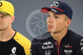 World © Octane Photographic Ltd. Formula 1 – German GP. FIA Drivers Press Conference. Scuderia Toro Rosso – Alexander Albon. Hockenheimring, Hockenheim, Germany. Thursday 25th July 2019.