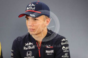 World © Octane Photographic Ltd. Formula 1 – German GP. FIA Drivers Press Conference. Scuderia Toro Rosso – Alexander Albon. Hockenheimring, Hockenheim, Germany. Thursday 25th July 2019.
