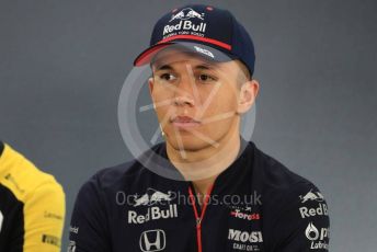 World © Octane Photographic Ltd. Formula 1 – German GP. FIA Drivers Press Conference. Scuderia Toro Rosso – Alexander Albon. Hockenheimring, Hockenheim, Germany. Thursday 25th July 2019.