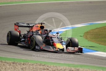 World © Octane Photographic Ltd. Formula 1 – German GP - Practice 1. Aston Martin Red Bull Racing RB15 – Max Verstappen. Hockenheimring, Hockenheim, Germany. Friday 26th July 2019.