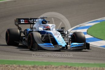 World © Octane Photographic Ltd. Formula 1 – German GP - Practice 1. ROKiT Williams Racing FW 42 – George Russell. Hockenheimring, Hockenheim, Germany. Friday 26th July 2019.