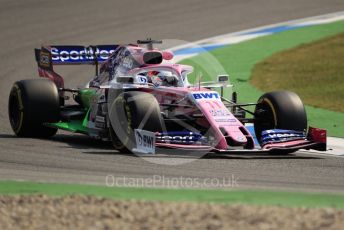 World © Octane Photographic Ltd. Formula 1 – German GP - Practice 1. SportPesa Racing Point RP19 - Sergio Perez. Hockenheimring, Hockenheim, Germany. Friday 26th July 2019.