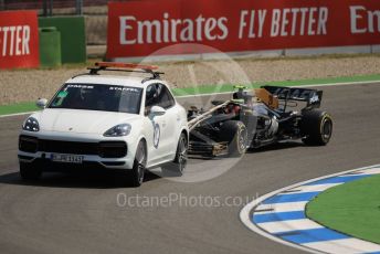 World © Octane Photographic Ltd. Formula 1 – German GP - Practice 1. Rich Energy Haas F1 Team VF19 – Kevin Magnussen. Hockenheimring, Hockenheim, Germany. Friday 26th July 2019.