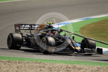 World © Octane Photographic Ltd. Formula 1 – German GP - Practice 1. Rich Energy Haas F1 Team VF19 – Kevin Magnussen. Hockenheimring, Hockenheim, Germany. Friday 26th July 2019.