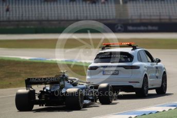 World © Octane Photographic Ltd. Formula 1 – German GP - Practice 1. Rich Energy Haas F1 Team VF19 – Kevin Magnussen. Hockenheimring, Hockenheim, Germany. Friday 26th July 2019.