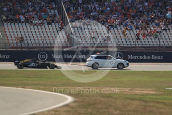 World © Octane Photographic Ltd. Formula 1 – German GP - Practice 1. Rich Energy Haas F1 Team VF19 – Kevin Magnussen. Hockenheimring, Hockenheim, Germany. Friday 26th July 2019.