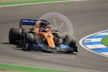 World © Octane Photographic Ltd. Formula 1 – German GP - Practice 1. McLaren MCL34 – Carlos Sainz. Hockenheimring, Hockenheim, Germany. Friday 26th July 2019.