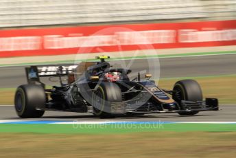 World © Octane Photographic Ltd. Formula 1 – German GP - Practice 1. Rich Energy Haas F1 Team VF19 – Kevin Magnussen. Hockenheimring, Hockenheim, Germany. Friday 26th July 2019.