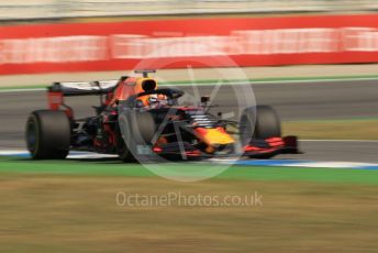 World © Octane Photographic Ltd. Formula 1 – German GP - Practice 1. Aston Martin Red Bull Racing RB15 – Max Verstappen. Hockenheimring, Hockenheim, Germany. Friday 26th July 2019.