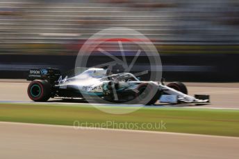 World © Octane Photographic Ltd. Formula 1 – German GP - Practice 1. Mercedes AMG Petronas Motorsport AMG F1 W10 EQ Power+ - Lewis Hamilton. Hockenheimring, Hockenheim, Germany. Friday 26th July 2019.