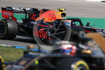 World © Octane Photographic Ltd. Formula 1 – German GP - Practice 1. Aston Martin Red Bull Racing RB15 – Pierre Gasly. Hockenheimring, Hockenheim, Germany. Friday 26th July 2019.