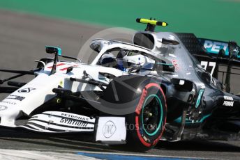 World © Octane Photographic Ltd. Formula 1 – German GP - Practice 1. Mercedes AMG Petronas Motorsport AMG F1 W10 EQ Power+ - Valtteri Bottas. Hockenheimring, Hockenheim, Germany. Friday 26th July 2019.