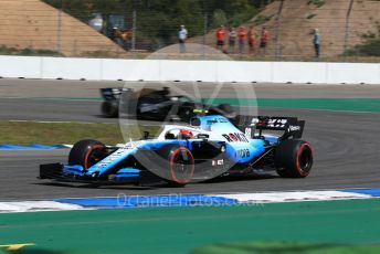 World © Octane Photographic Ltd. Formula 1 – German GP - Practice 1. ROKiT Williams Racing FW42 – Robert Kubica and Rich Energy Haas F1 Team VF19 – Romain Grosjean. Hockenheimring, Hockenheim, Germany. Friday 26th July 2019.