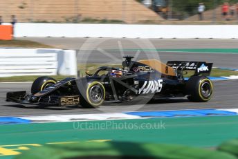 World © Octane Photographic Ltd. Formula 1 – German GP - Practice 1. Rich Energy Haas F1 Team VF19 – Romain Grosjean. Hockenheimring, Hockenheim, Germany. Friday 26th July 2019.