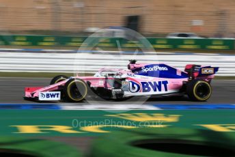 World © Octane Photographic Ltd. Formula 1 – German GP - Practice 1. SportPesa Racing Point RP19 - Sergio Perez. Hockenheimring, Hockenheim, Germany. Friday 26th July 2019.