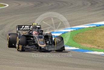 World © Octane Photographic Ltd. Formula 1 – German GP - Practice 2. Rich Energy Haas F1 Team VF19 – Kevin Magnussen. Hockenheimring, Hockenheim, Germany. Friday 26th July 2019.