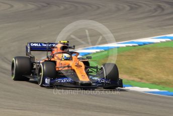 World © Octane Photographic Ltd. Formula 1 – German GP - Practice 2. McLaren MCL34 – Lando Norris. Hockenheimring, Hockenheim, Germany. Friday 26th July 2019.