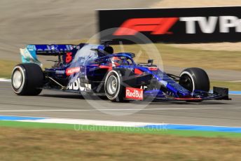 World © Octane Photographic Ltd. Formula 1 – German GP - Practice 2. Scuderia Toro Rosso STR14 – Daniil Kvyat. Hockenheimring, Hockenheim, Germany. Friday 26th July 2019.