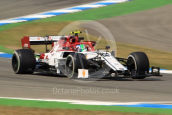 World © Octane Photographic Ltd. Formula 1 – German GP - Practice 2. Alfa Romeo Racing C38 – Antonio Giovinazzi. Hockenheimring, Hockenheim, Germany. Friday 26th July 2019.