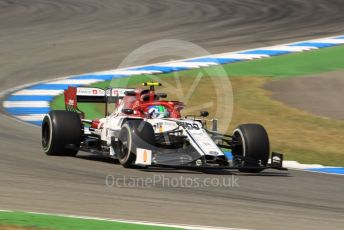 World © Octane Photographic Ltd. Formula 1 – German GP - Practice 2. Alfa Romeo Racing C38 – Antonio Giovinazzi. Hockenheimring, Hockenheim, Germany. Friday 26th July 2019.