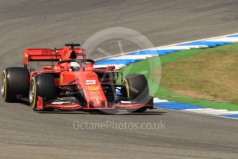 World © Octane Photographic Ltd. Formula 1 – German GP - Practice 2. Scuderia Ferrari SF90 – Sebastian Vettel. Hockenheimring, Hockenheim, Germany. Friday 26th July 2019.