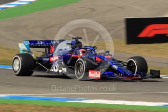 World © Octane Photographic Ltd. Formula 1 – German GP - Practice 2. Scuderia Toro Rosso STR14 – Daniil Kvyat. Hockenheimring, Hockenheim, Germany. Friday 26th July 2019.